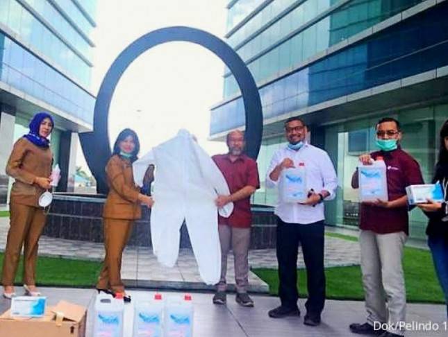 Pelindo 1 Bantu Puskesmas Labuhan, Al Washliyah & Posko Jurnalis Medan Utara