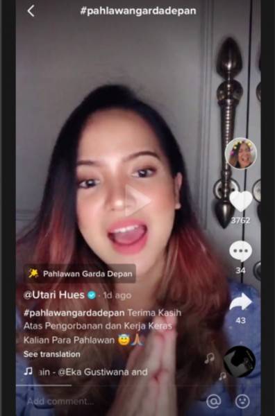 Hastag #SamaSamaDiRumah Dilihat 800 juta kali, Berikut 6 Konten Keseruan di Aplikasi TikTok