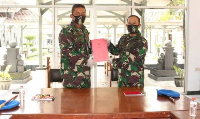 Memorandum Sertijab Komandan Batalyon PM 2 Marinir