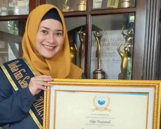 Ikke Nurjanah Jadi Duta Gizi Seimbang Pergizi Pangan 