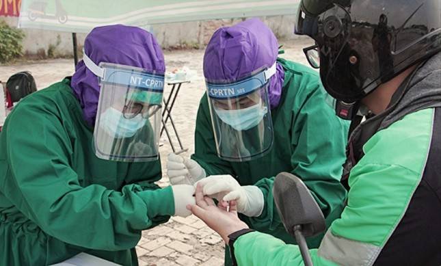Usai Jokowi Minta Percepat Rapid Test Covid-19,  Grab Indonesia Bersama Good Doctor Bergerak Gelar Tes Gratis untuk Ojol dan Tenaga Medis
