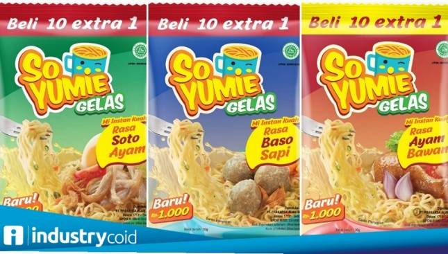 Wings Food Hadirkan Inovasi Produk Baru Mi Instan Dalam Gelas, So Yumie Gelas