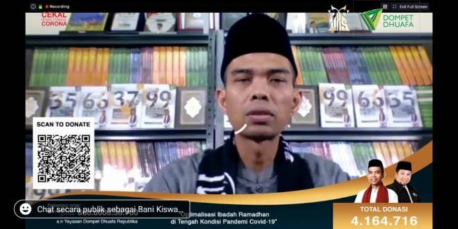 Tabligh Akbar Daring, Inisiasi Cordofa tetap Syiar Untuk Mencegah Pandemi Covid-19
