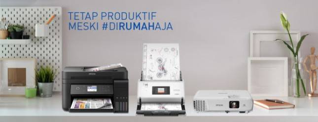 Epson Menjadi Solusi untuk Tetap Produktif di Tengah Pandemi