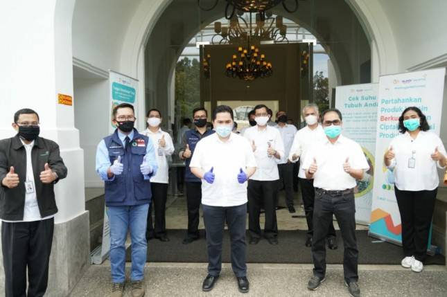 Bio Farma Genjot Produksi 250 Juta Dosis Vaksin Covid-19, Erick Thohir: Ini Halal dan Murni Karya Anak Bangsa 