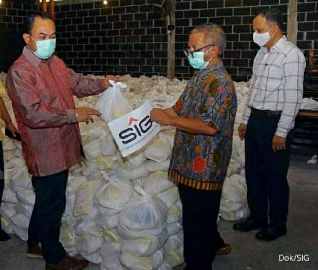 Sambut Idul Fitri 1441 H, SIG Salurkan 64.601 Paket Kebutuhan Pokok