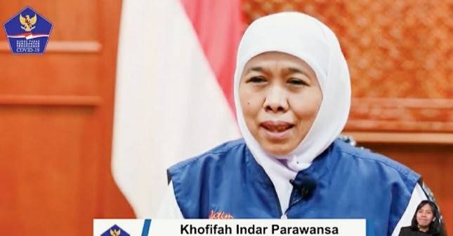 Kasus Positif COVID-19 Meningkat dari OTG, Khofifah: Mereka Tidak ada Gejala Pilek, Sesak dan Demam tapi Ternyata Dia Carrier