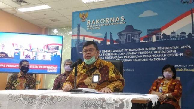  Soal Anggaran  Rp677,2 T untuk Penanganan Dampak COVID-19, Kepala BPKP Muhammad Yusuf Ateh  Ingatkan  Pengawasan Kolaboratif