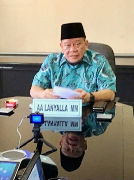 Ingatkan Tiga Sektor Prioritas, Ketua DPD LaNyalla: IKAMI Sulsel Harus Bisa Bantu Pemerintah