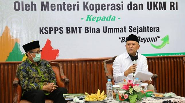 MenkopUKM Dorong KSPPS BMT BUS Rembang Garap Sektor Pertanian dan Kelautan