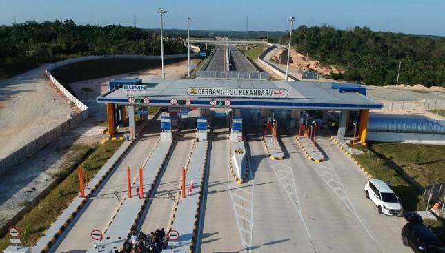 Horee...Tol Pekanbaru-Dumai Sepanjang 131,48 Km Siap Beroperasi