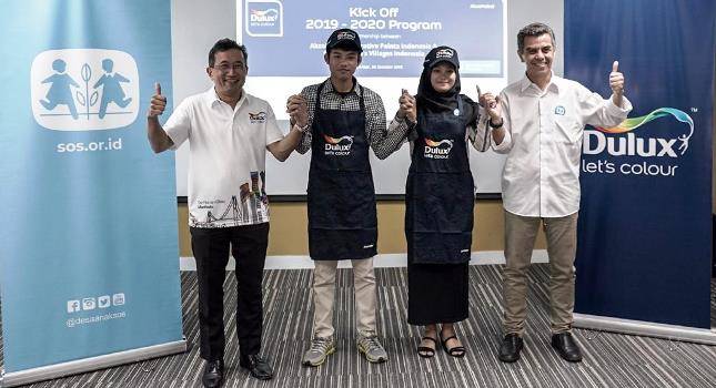 AkzoNobel Indonesia- SOS Children&rsquo;s Villages Indonesia Latih 150 Anak Muda Siap dengan New Normal