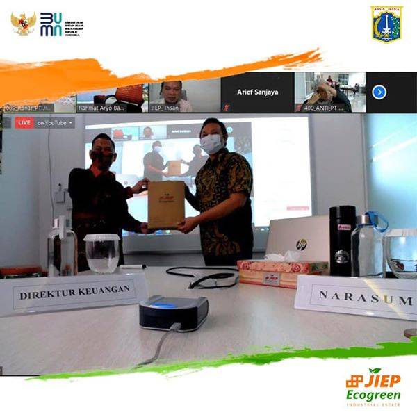Peduli Tenant! JIEP Gelar webinar,  Cara Mengatur Keuangan di Tengah Wabah Corona