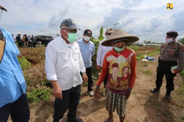 Menteri PUPR Basuki:Realisasi Belanja Infrastruktur PUPR Tahun 2020 Capai 44 Persen
