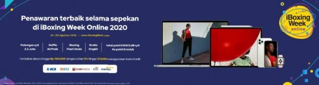 Erajaya Group Hadirkan &ldquo;Iboxing Week Online&rdquo; Pertama