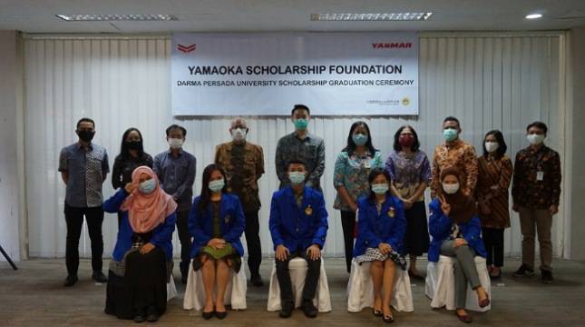 Yamaoka Scholarship Foundation Gelar Wisuda Beasiswa Pertama untuk Mahasiswa Indonesia