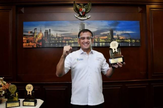 Komitmen Terapkan GRC, Pupuk Kaltim Raih 3 Penghargaan Dalam Ajang Top GRC Award 2020