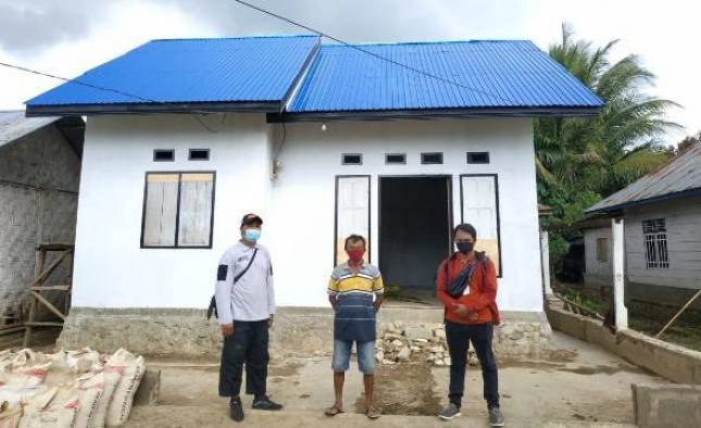 Bahagianya Thambrin Peroleh  Bantuan Stimulan Perumahan Swadaya