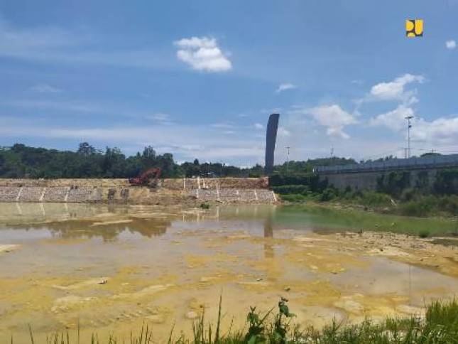 Pemerintah Bangun Kolam Retensi Sungai Wanggu Kendari Selesai November 2020