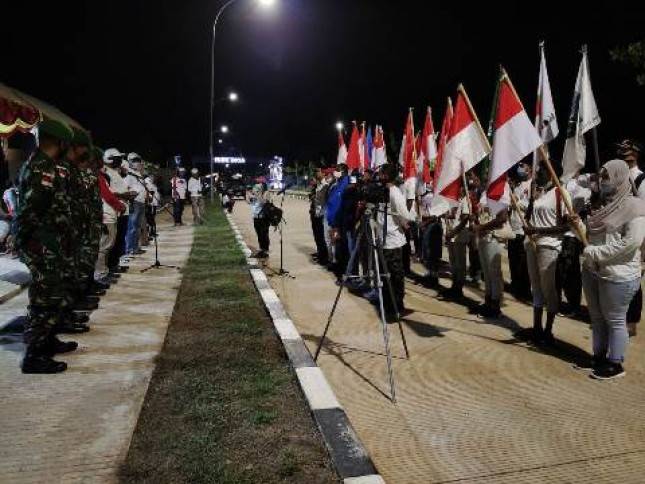 Prajurit Yonif 125/Simbisa Memeriahkan Peringatan Hari Sumpah Pemuda Ke-92 di Sota Merauke