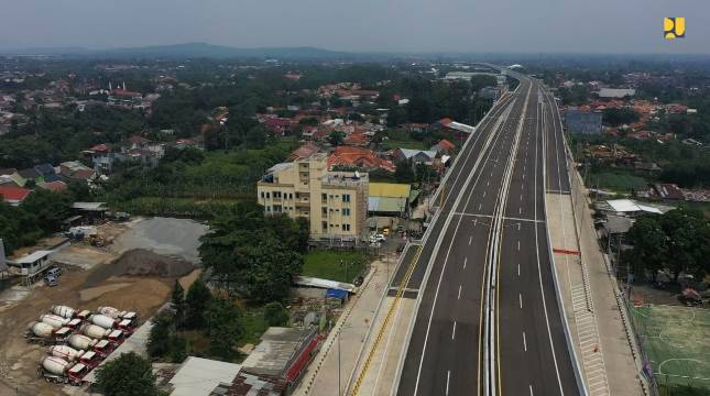 Tol Bogor Outer Ring Road Seksi IIIA Siap Digunakan