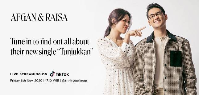 Afgan dan Raisa Reuni di TikTok Live Sore Nanti