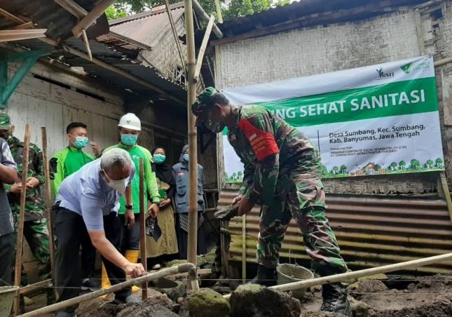 Dompet Dhuafa Bersama  Sarana Multi Infrastruktur Hadirkan Kampung Sehat Sanitasi