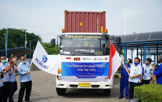 Tembus Pasar Internasional, Peruri Ekspor Paspor Sri Lanka
