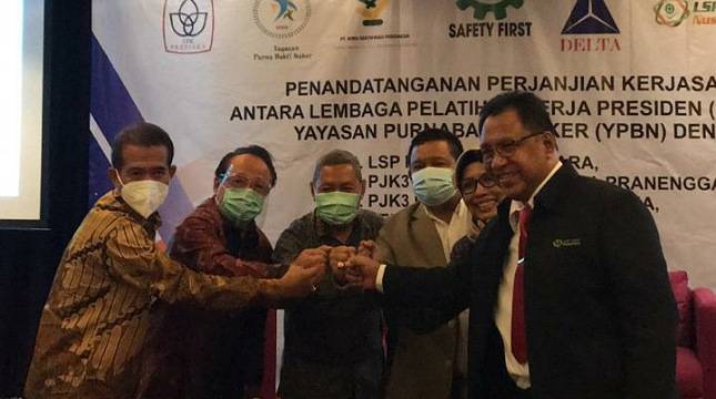 Teken MoU dengan Sejumlah Lembaga dan Perusahaan K3, LPK Presiden Bakal Jadi Center of Competence Bidang K3 di Kawasan Industri