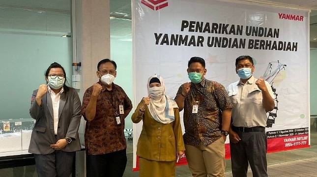 Yadin Umumkan 60 Pemenang Yanmar Undian Berhadiah Periode Pertama