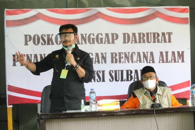 Mentan Siapkan 3 Agenda Penanganan Pasca Bencana Sulbar dan Kalsel