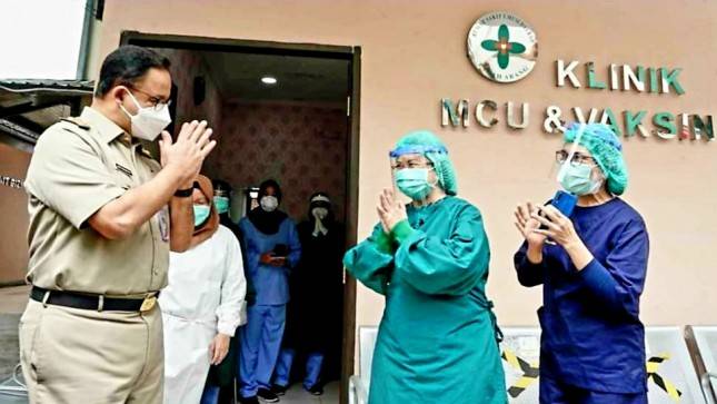 Anies Cek Persiapan RSUD Covid-19, Netizen Puji Habis-habisan: Adem! Ini Baru Blusukan yang Benar...