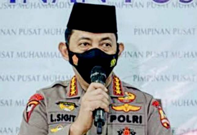 KAPOLRI Jenderal Pol. Listyo Sigit Prabowo  Beri Keterangan Terkait Teddy Minahasa Jumat Sore