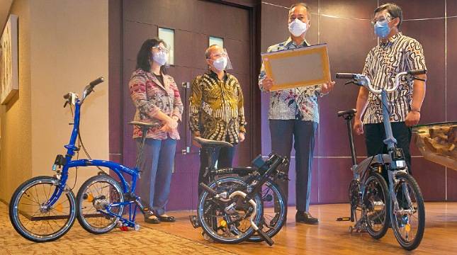 Goks! Menperin Agus Bakal Bawa Sepeda Buatan Anak Muda Asal Bandung Wara-wiri di Pasar Global