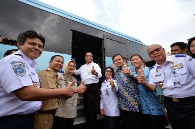 Menhub Resmikan Layanan JAC dari Hotel-Mall ke Bandara Soekarno Hatta          