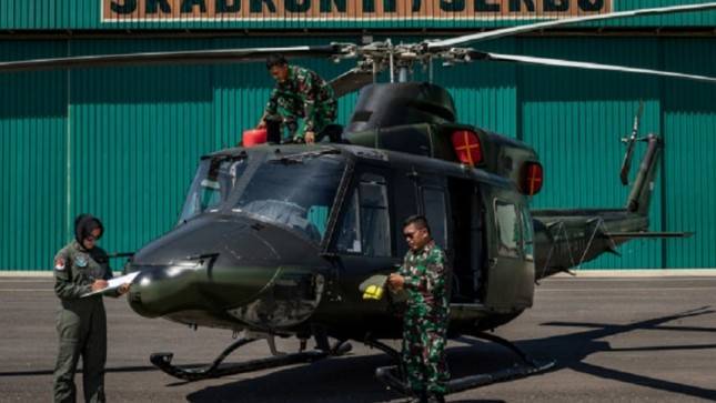 PTDI Kirim Unit Kedua Helikopter Bell-412 EPI untuk Skadron-11, Begini Penampakanya