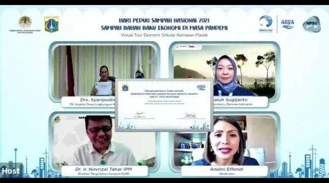 Danone-AQUA Perkuat Komitmen #BijakBerplastik untuk Kelola Sampah dan Kembangkan Ekonomi Sirkular