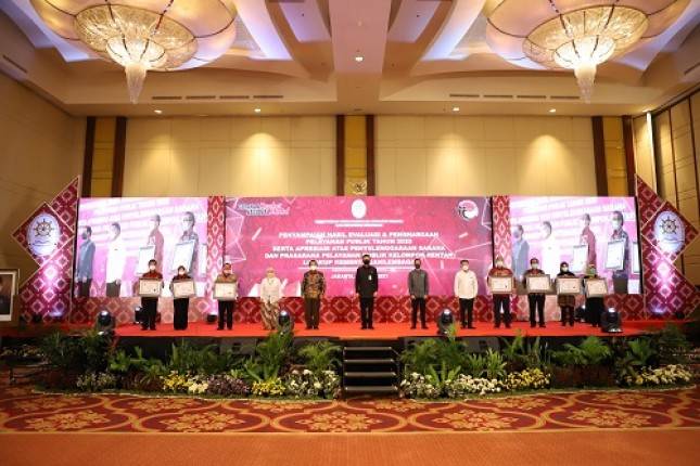 Pelayanan Publik Perpusnas Meraih Predikat 'Sangat Baik' dari Kementerian PANRB 