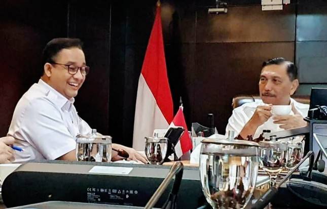 Pesan Pertemuan Luhut dan Anies Bikin Adem! Marilah Kita Lepaskan Ego Sektoral diantara Kita Demi Suksesnya Indonesia...