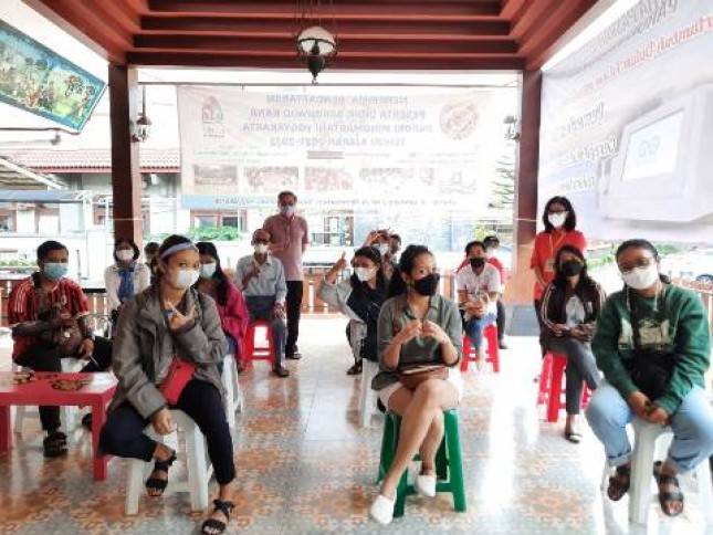 Aksi Sosial Paskah Paroki Minomartani di Tengah Pandemi 