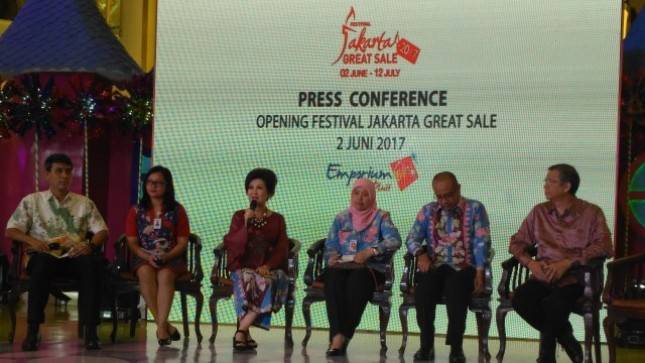 Sambut HUT DKI, Festival Jakarta Great Sale 2017 Resmi Dibuka
