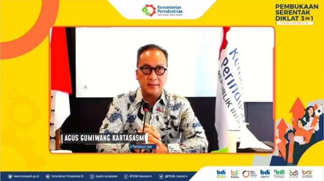 Gelar Diklat 3 in 1 di Tujuh BDI, Menperin Agus Bakal Ciptakan SDM Industri Berdaya Saing
