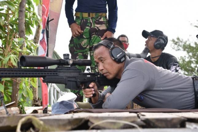 Dankormar Resmikan Lomba Menembak Indonesia International Long Range Shooting Grand Prix  2021