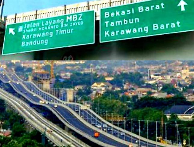Jalan Tol Japek II Elevated, Mulai Senin Esok Ganti Nama Jadi Jalan Layang Sheikh Mohammed Bin Zayed 