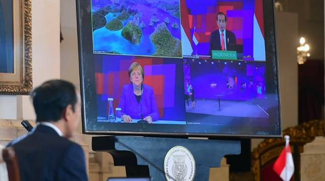 Hannover Messe 2021 Resmi Dibuka Presiden Jokowi dan Angela Merkel Secara Virtual
