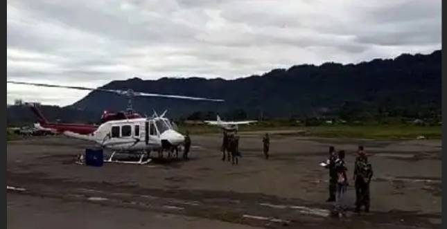 Aksi Keji, KKB Teror Satu Helikopter di Puncak  Papua