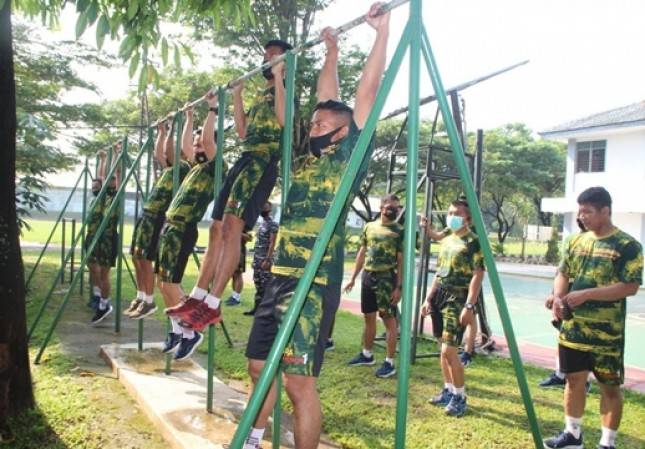 Di Bulan Suci Ramadhan Prajurit Yonangmor 1 Marinir Jaga Imunitas Tubuh