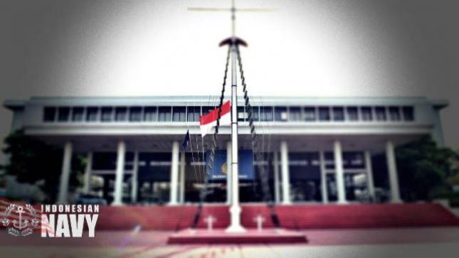 TNI AL Kibarkan Bendera Setengah Tiang, Terkait Gugurnya 53 Prajurit  
