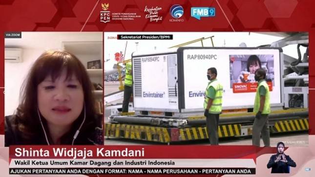 KADIN Masih Menunggu Keputusan Kemenkes untuk Penentuan Harga Per Dosis Vaksin COVID-19
