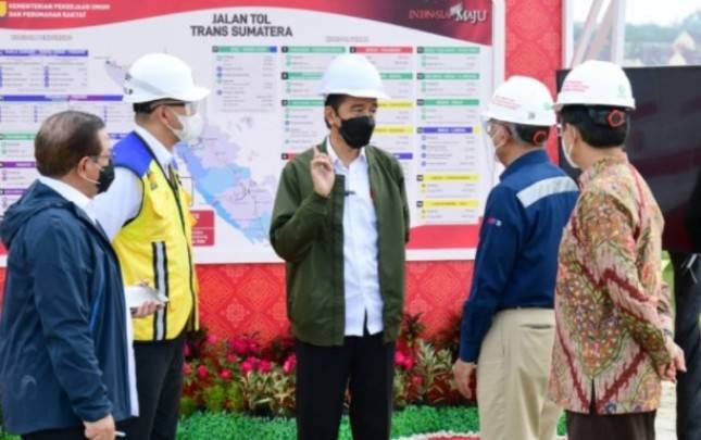 Jokowi Bawa Kabar Gembira! Jalan Tol Pekanbaru-Bangkinang Sepanjang 40 KM Rampung Akhir Tahun Ini
